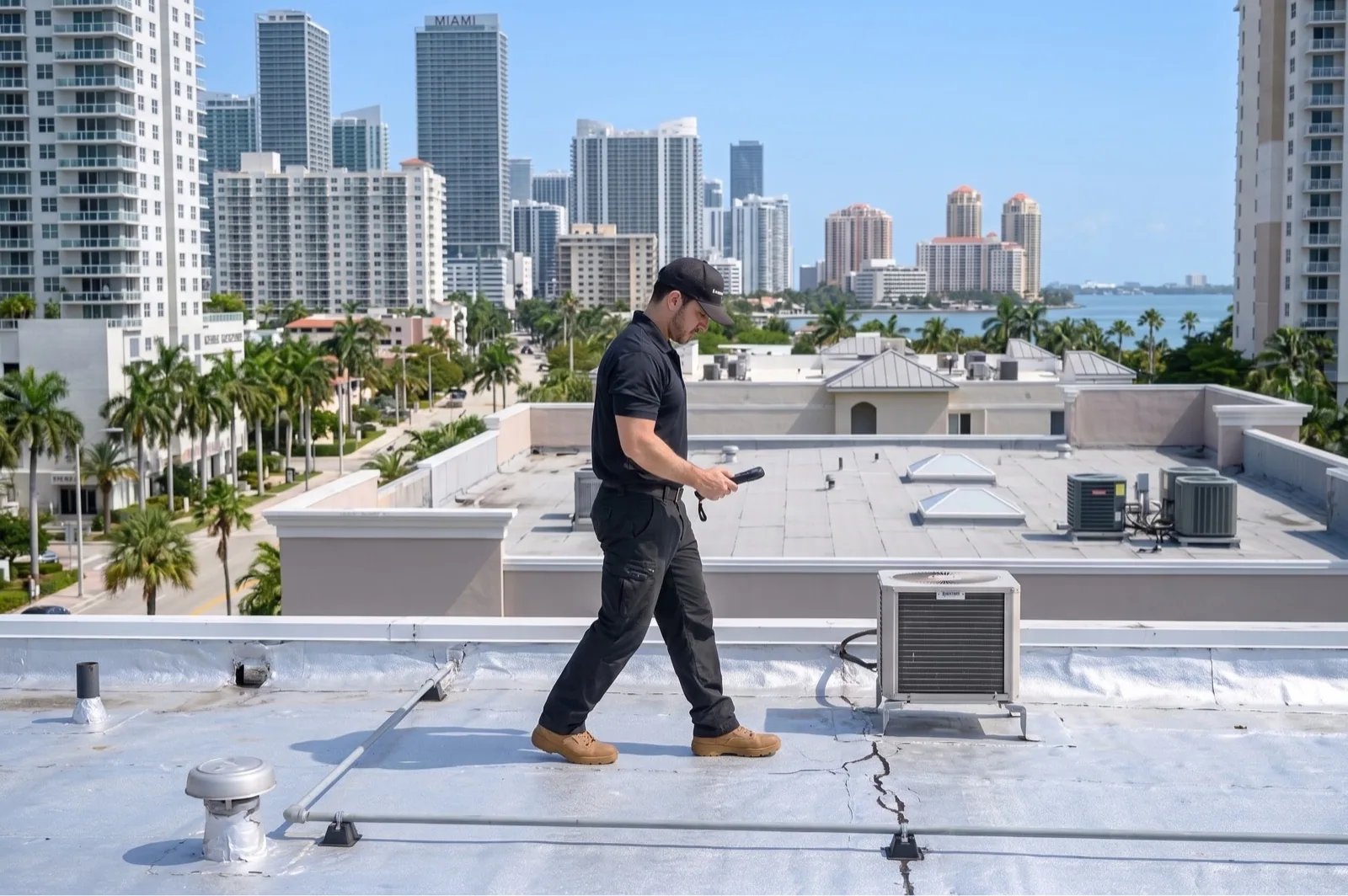 Commercial Roof Inspection in Clearwater, FL
