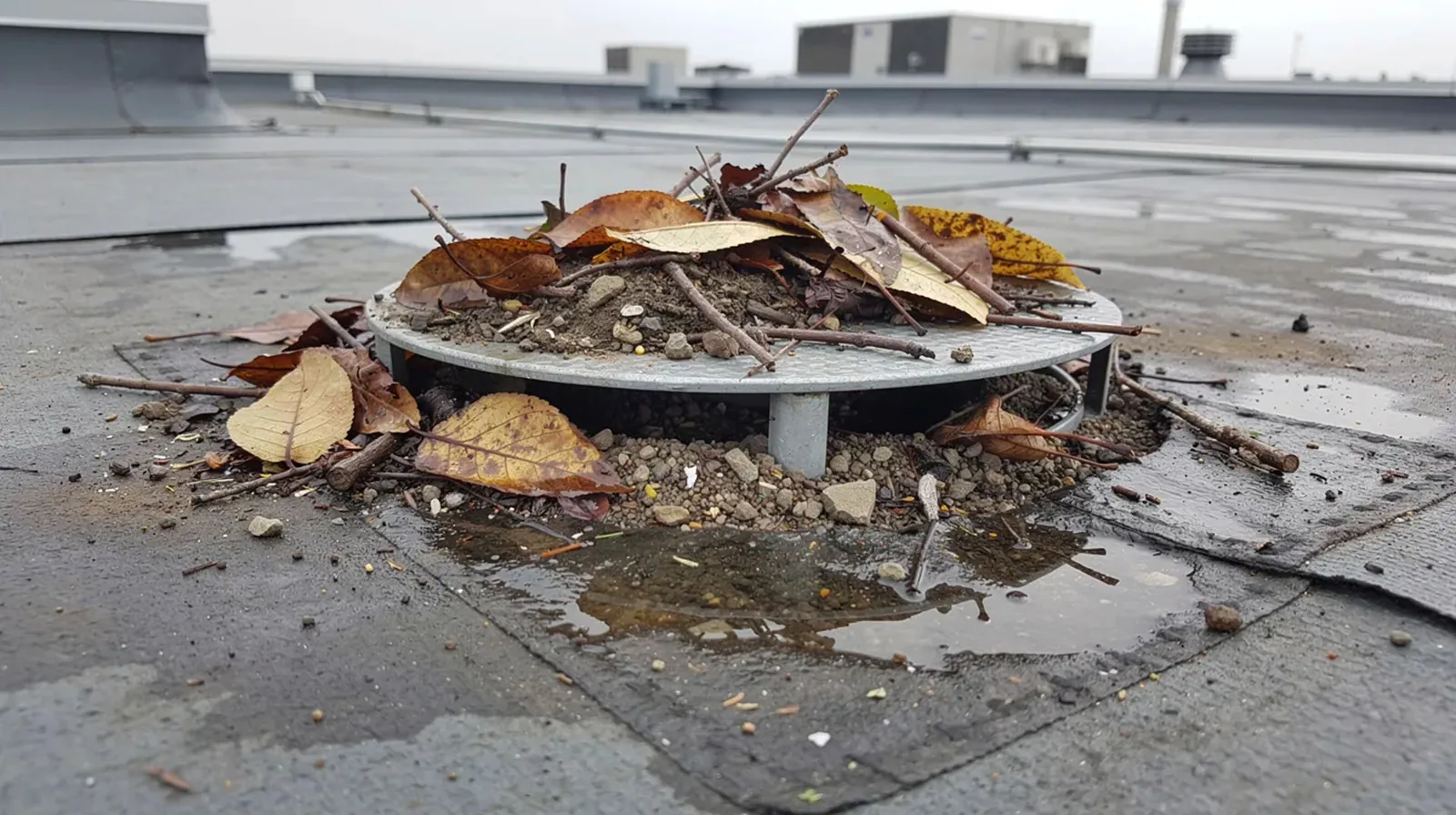 Roof Drains, Scuppers and Ponding Correction in Clearwater, FL